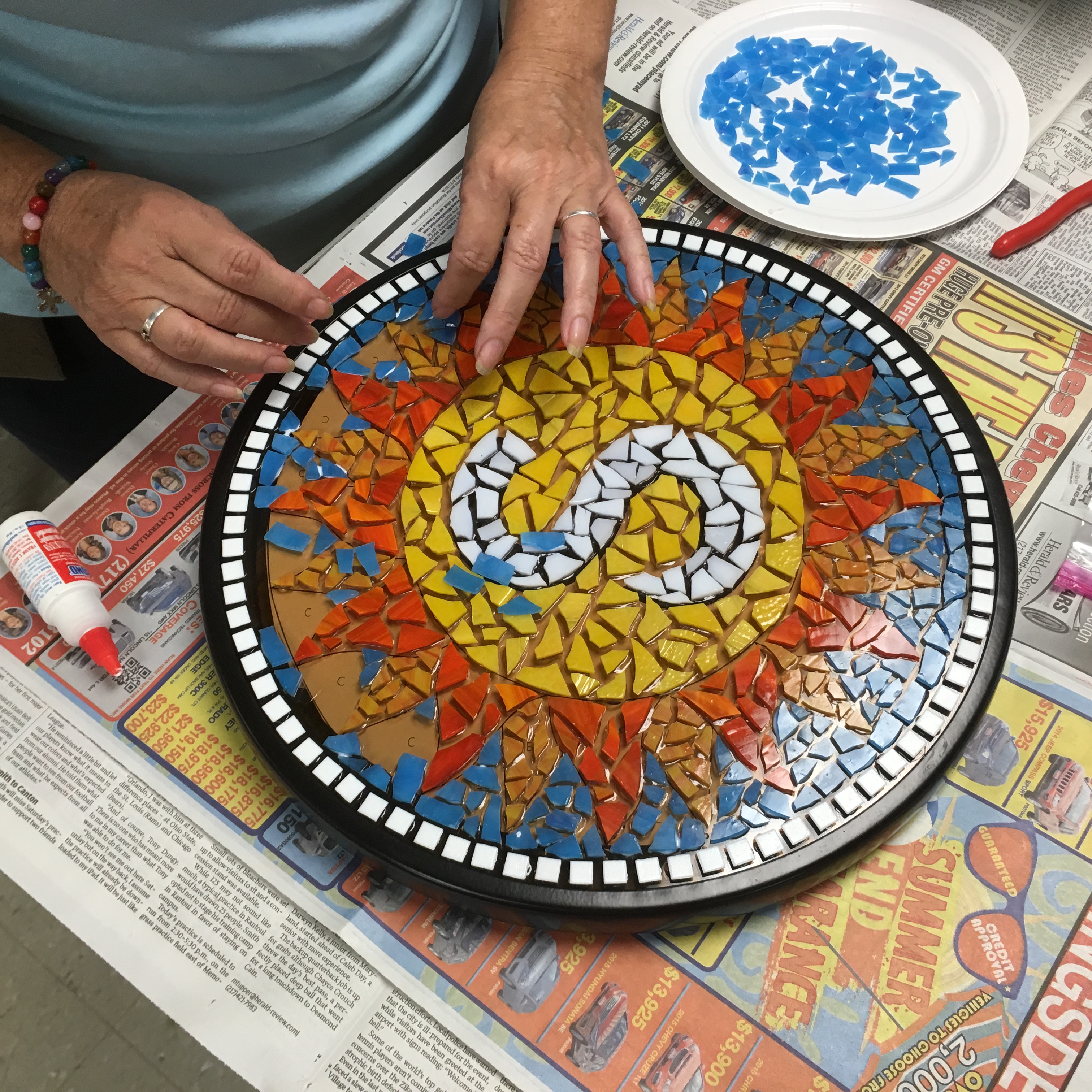 Mosaic Stepping Stone Class Student Project