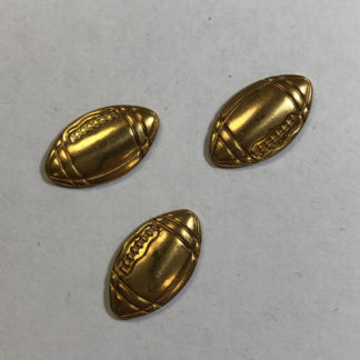 Brass Small Football #1244