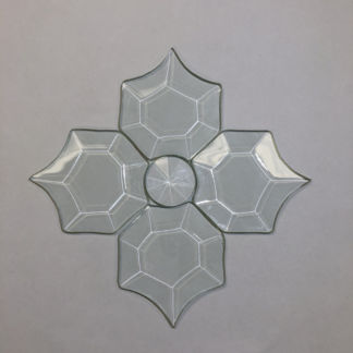 Clear Beveled Glass Cluster - ADPR-101