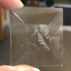 P#588GC Rectangle Bevel Glass 1 5/8"  x 1 13/16" Glue Chip - Image 2