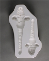 LF177 Small & Medium Icicle Ornament Frit Mold