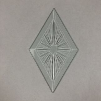 Engraved Clear Diamond Bevel - DY504