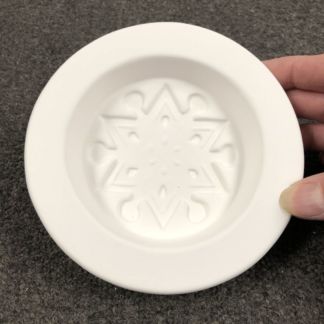 Snowflake Frit Pod Mold -#515