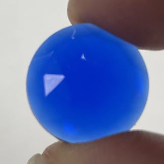 Faceted 15mm Round Jewel FR15-04 Blue