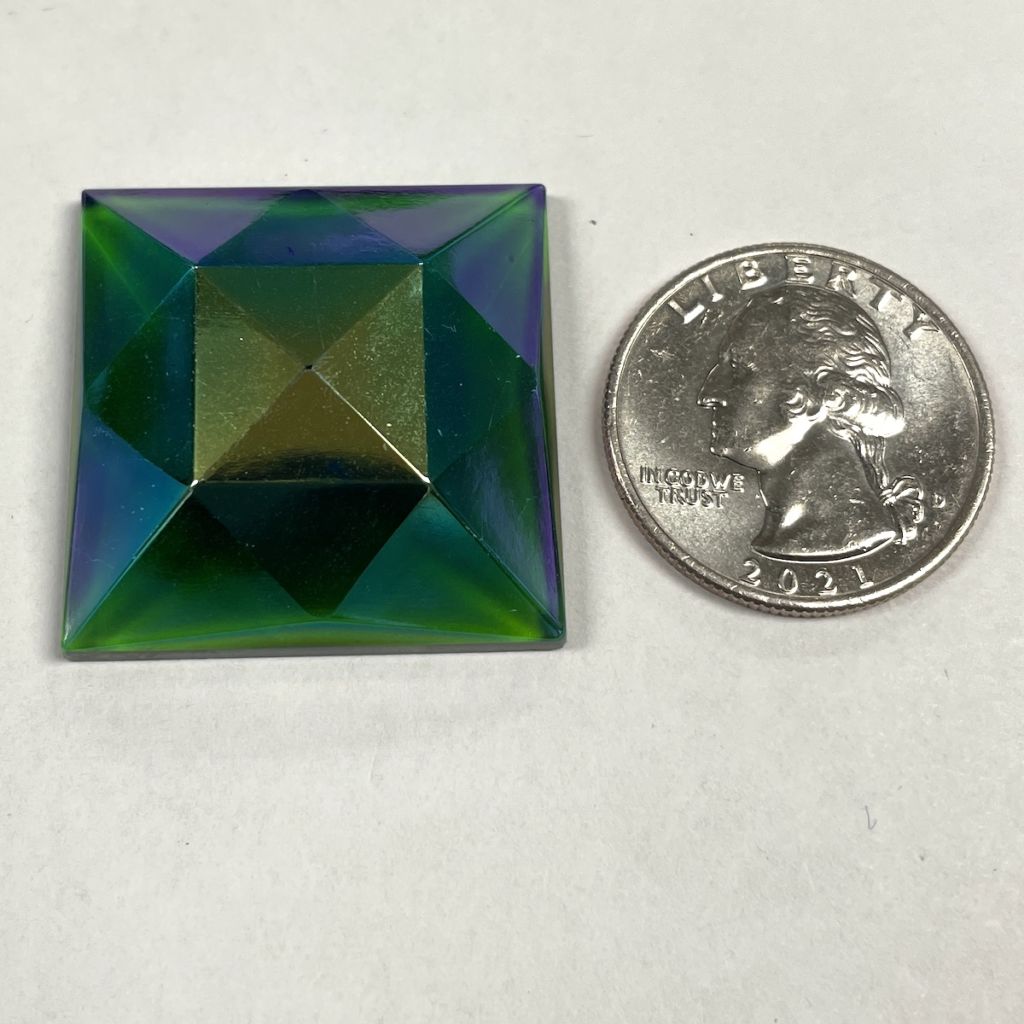 Dichroic Jewel 30mm Square RQ30-03 - Image 2