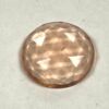 Faceted 20mm  Round Jewel FR20-08 Peach - Image 2
