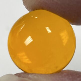 Smooth Round 16mm Jewel- MC16-09 Orange
