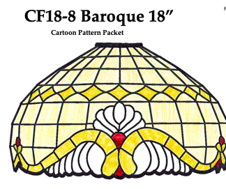 Worden CF18-8 Baroque Lamp Pattern
