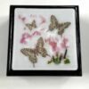 Black Lacquer Tile Box WTA701 - Image 2