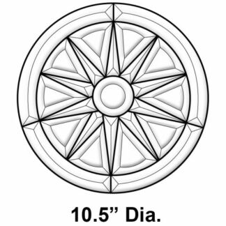 Beveled Glass Cluster - MEC831 Dream Catcher