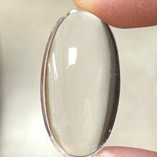 Smooth Oval Jewel - Clear HM3619-01