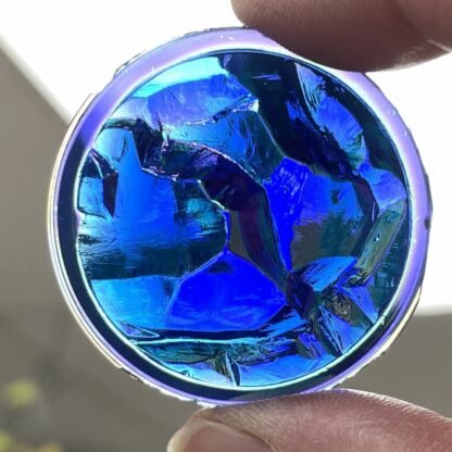Dichroic 38mm Jewel RL38-04 Blue Lava