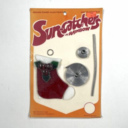 Pre-Cut Glass Kit - Stocking Suncatcher