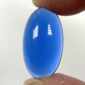 Oval Smooth Jewel - HM2414-04 Blue