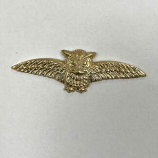 Brass 3-D Flying Owl #BO329