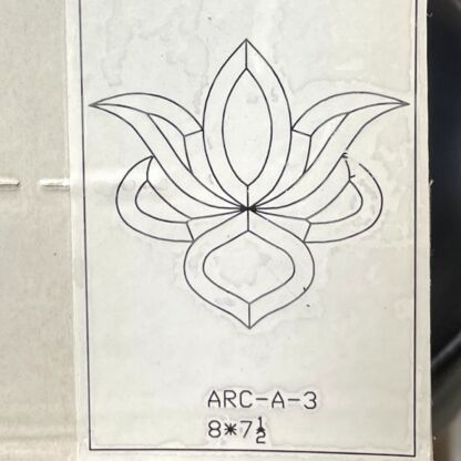 Beveled Glass Cluster ARC3 Clear