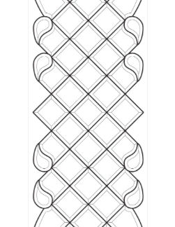 Bevel Glass Cluster  - HSB33L Clear