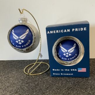 Air Force Glass Ball Ornament