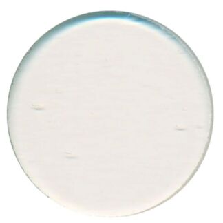 White round tablet (pill) viewed from above, plain and unmarked','Coated white circular pill used as medication','Round white medication tablet','Flat white disk-shaped pill