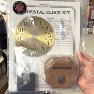 Clarity Pedestal Clock Kit with patterns